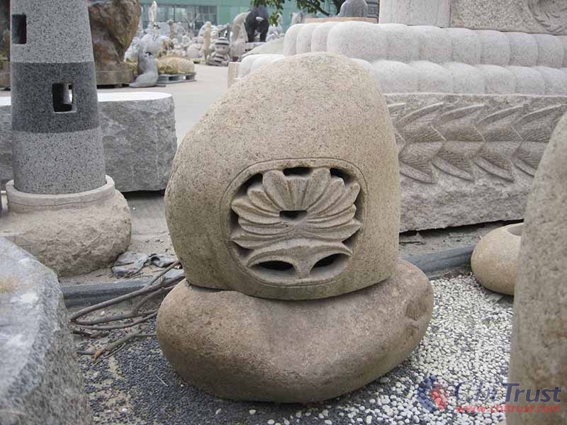 Japanese style granite Stone Lantern 03